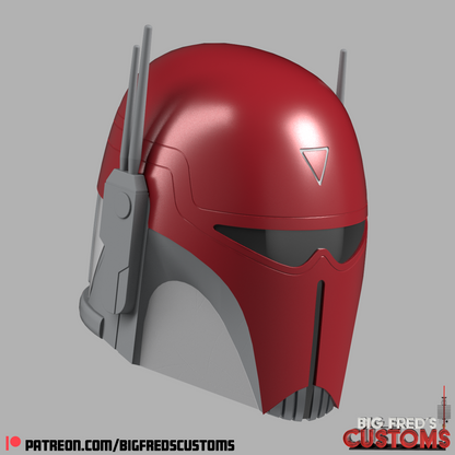Gar Saxon Imperial Commando Helmet (The Clone Wars) STL File (Download)