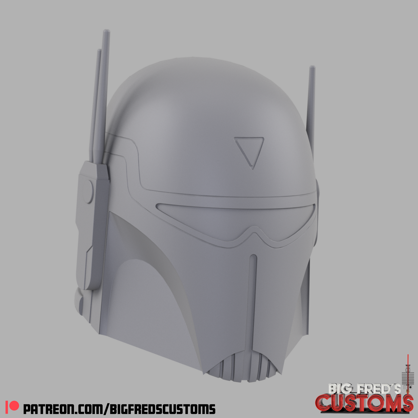 Gar Saxon Imperial Commando Helmet (The Clone Wars) STL File (Download)