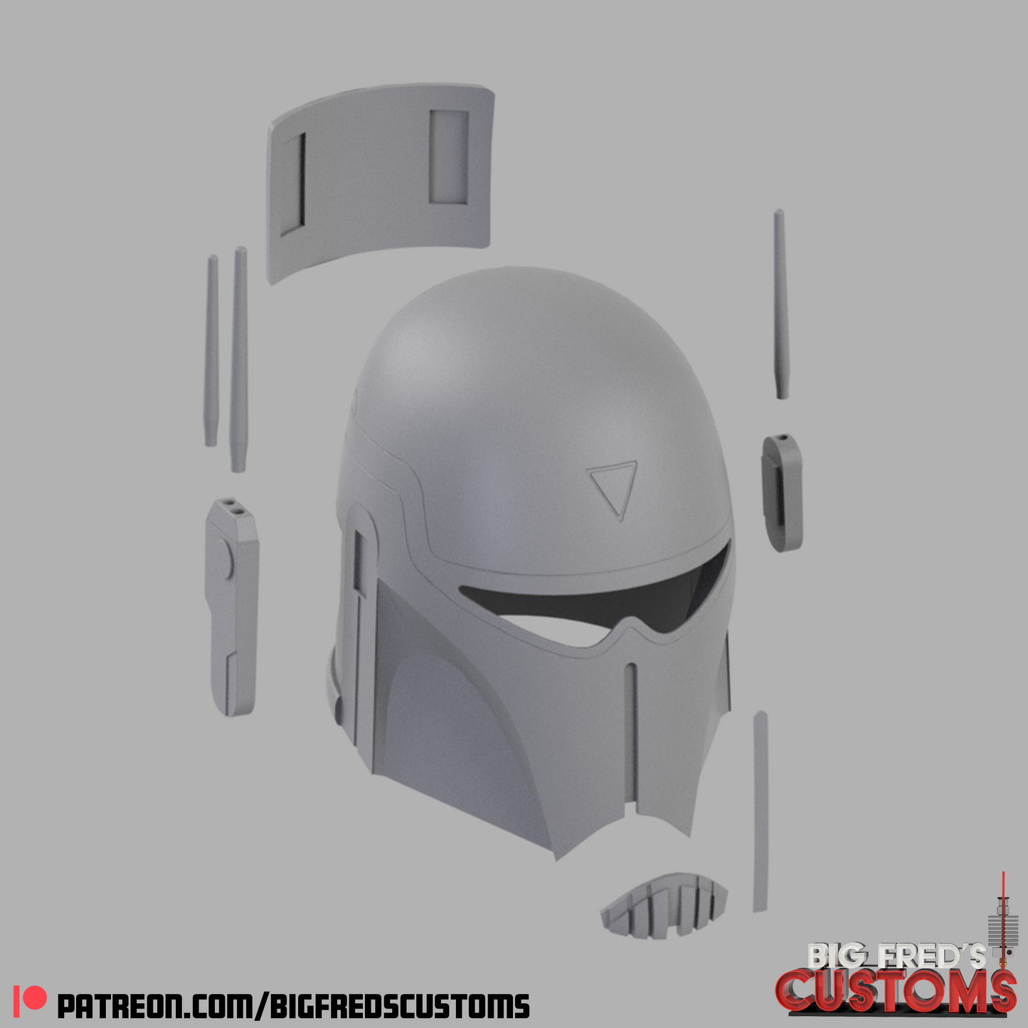 Gar Saxon Imperial Commando Helmet (The Clone Wars) STL File (Download)