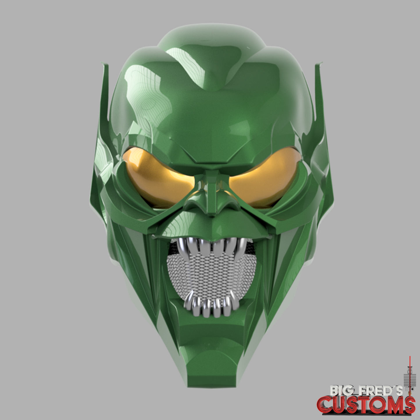 Green Goblin Helmet w/ Pumpkin Bomb (Spider-Man Raimi and No Way home) STL (Download)