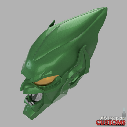 Green Goblin Helmet w/ Pumpkin Bomb (Spider-Man Raimi and No Way home) STL (Download)