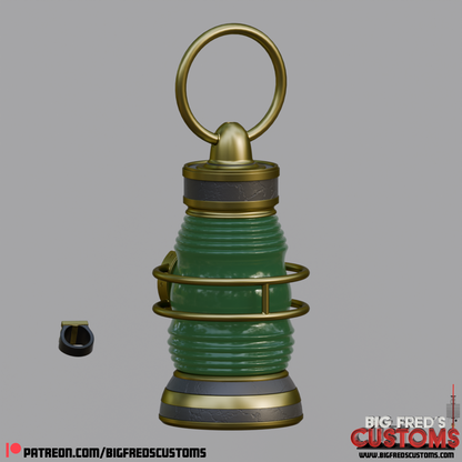 Hal Jordan's Green Lantern and Ring Stl File (Download)