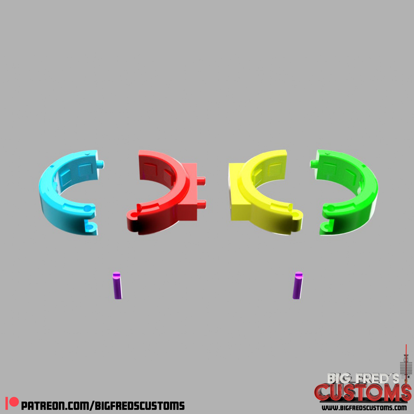 Grogu Binders (Baby Yoda Handcuffs) from the Mandalorian Stl (Download)