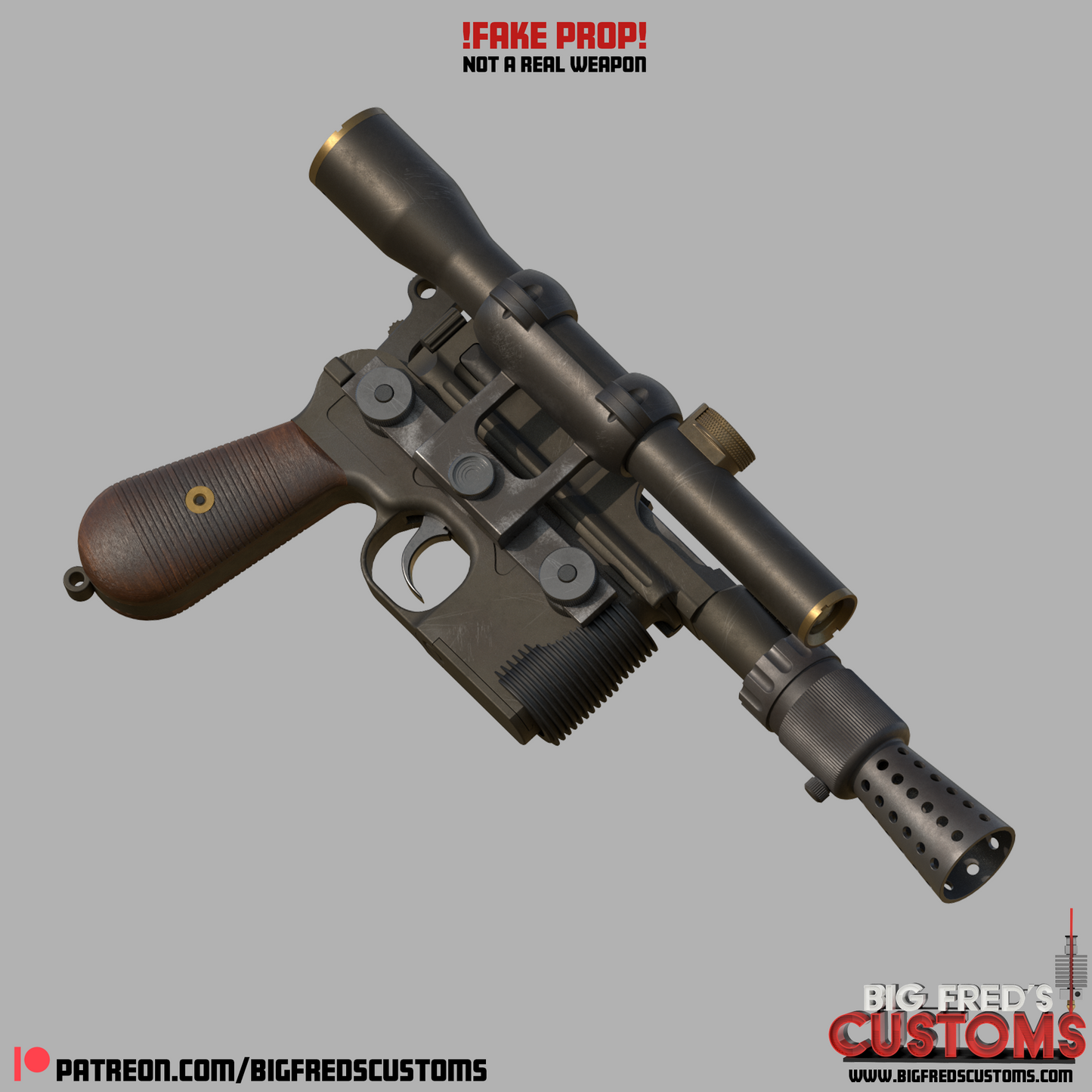 Han Solo DL-44 Blaster (A New Hope)