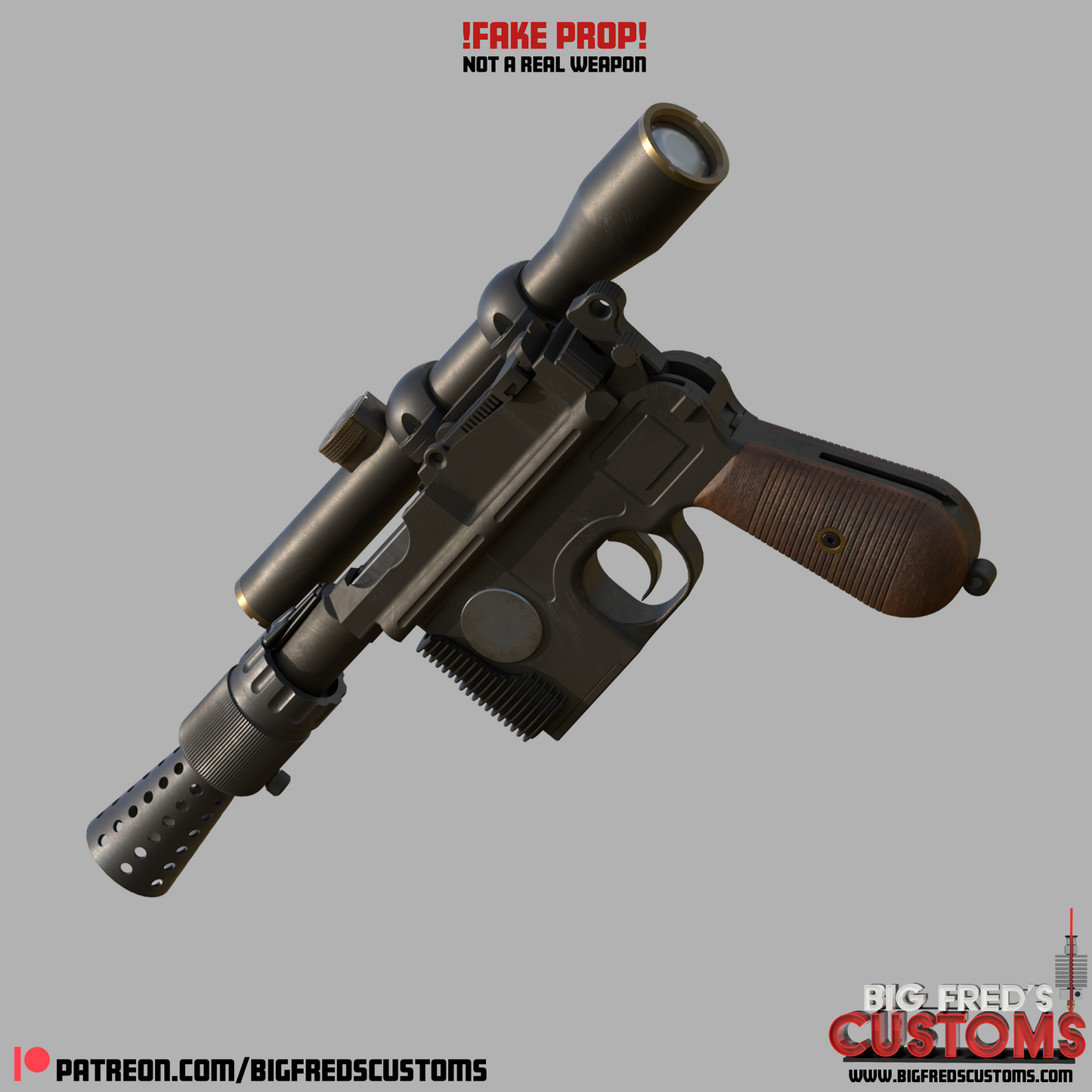 Han Solo DL-44 Blaster (A New Hope)
