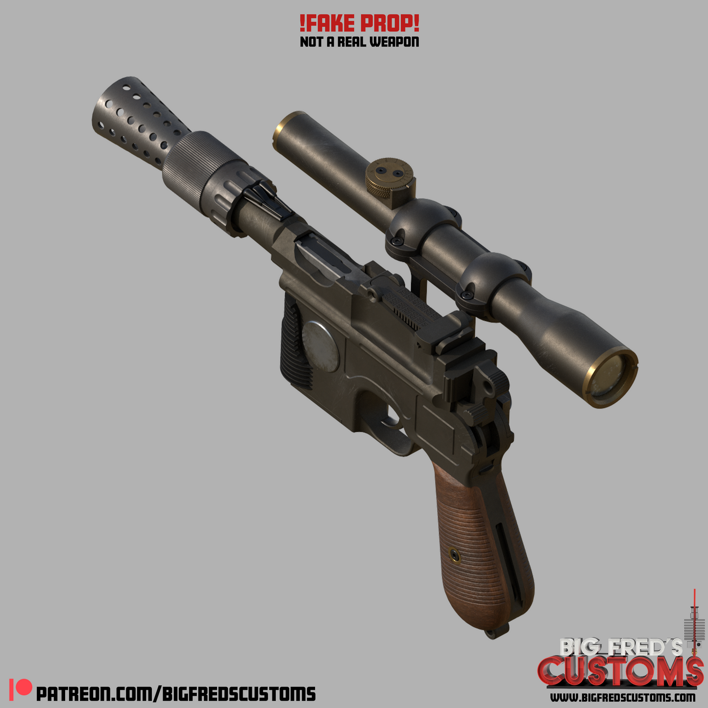 Han Solo DL-44 Blaster (A New Hope)