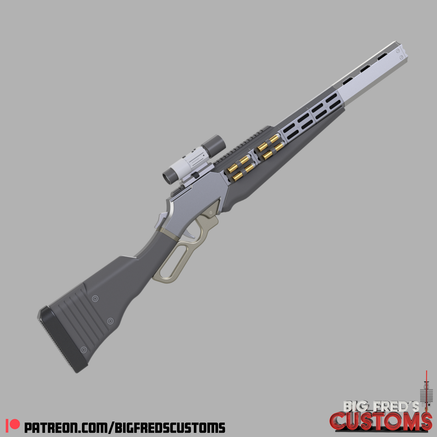 R-6 Deadeye Lever action Rifle (Helldivers 2)