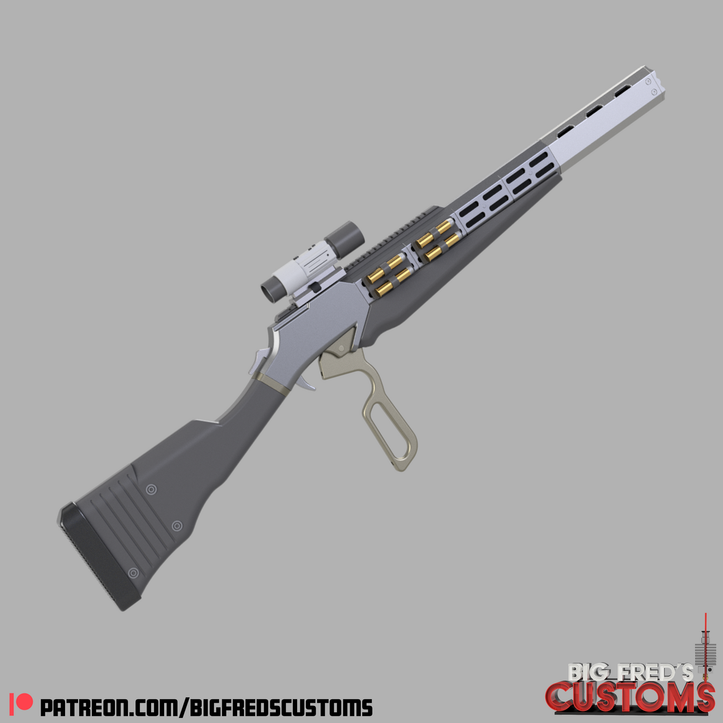 R-6 Deadeye Lever action Rifle (Helldivers 2)