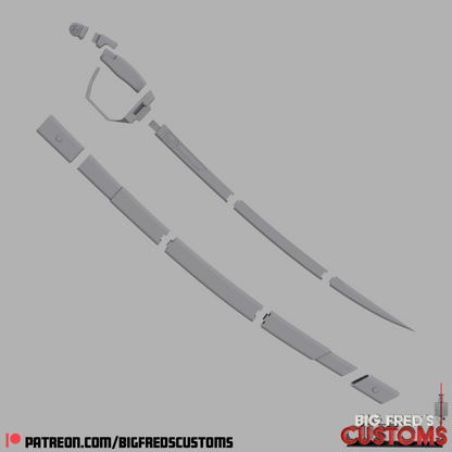 CQC-2 Saber Sword (Helldivers 2)