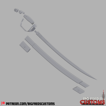 CQC-2 Saber Sword (Helldivers 2)