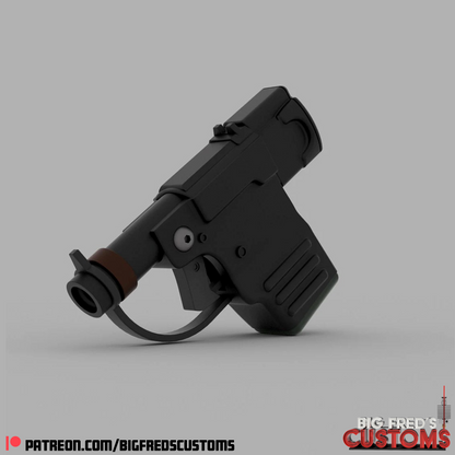 The Mandalorian Holdout Blaster (FB-45) with accessories Stl (the Book of Boba Fett) (Download)