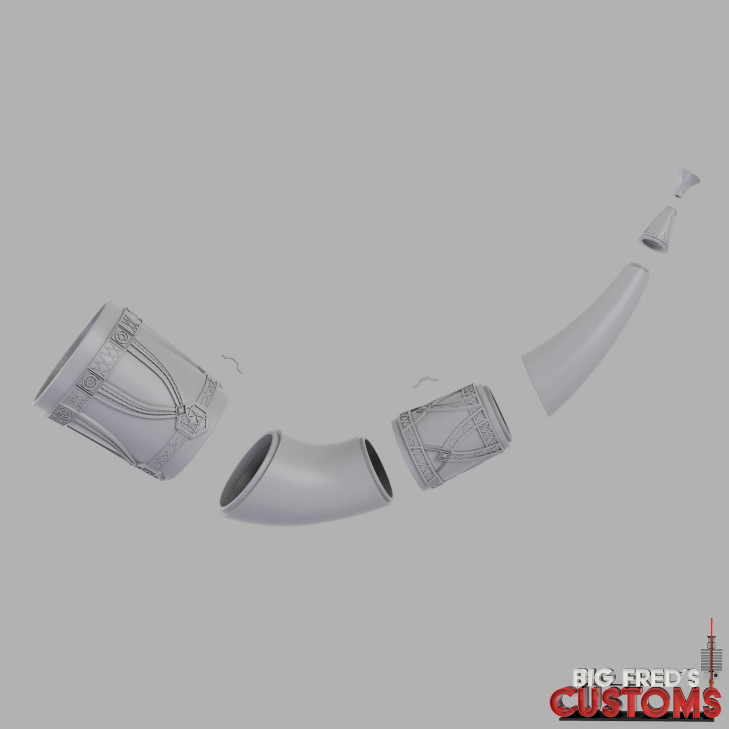 Horn of Gondor (Boromir Horn from the Lord of the Rings) Stl (Download)