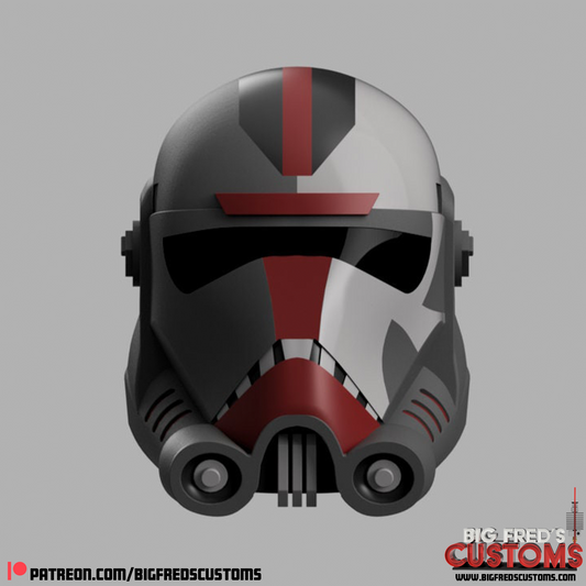 Hunter Helmet (The Clone Wars and The Bad Batch) Stl (Download)