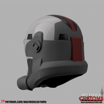 Hunter Helmet (The Clone Wars and The Bad Batch) Stl (Download)