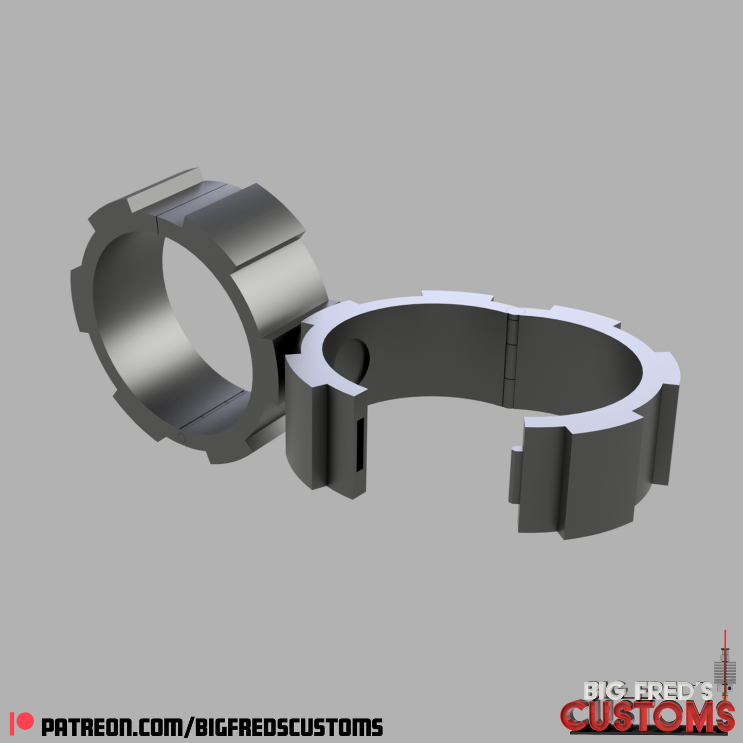 Imperial Binders (Stormtrooper handcuffs) Stl (Download)
