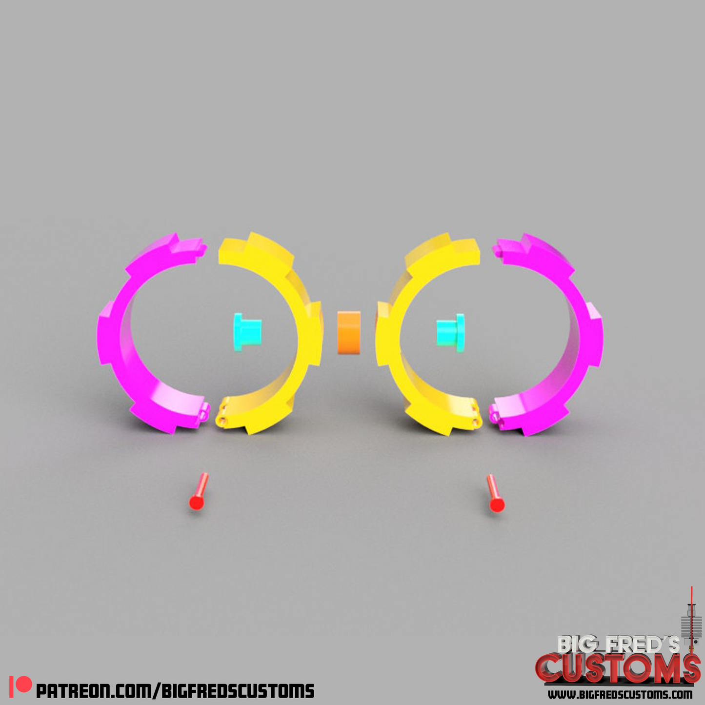 Imperial Binders (Stormtrooper handcuffs) Stl (Download)
