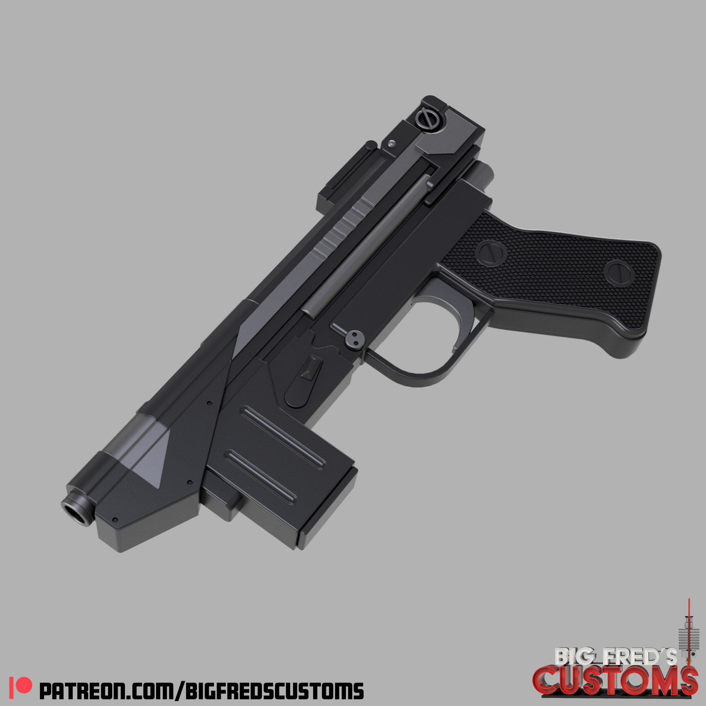 Imperial Super Commando Blaster (Beskar Stormtrooper) Stl (Download)