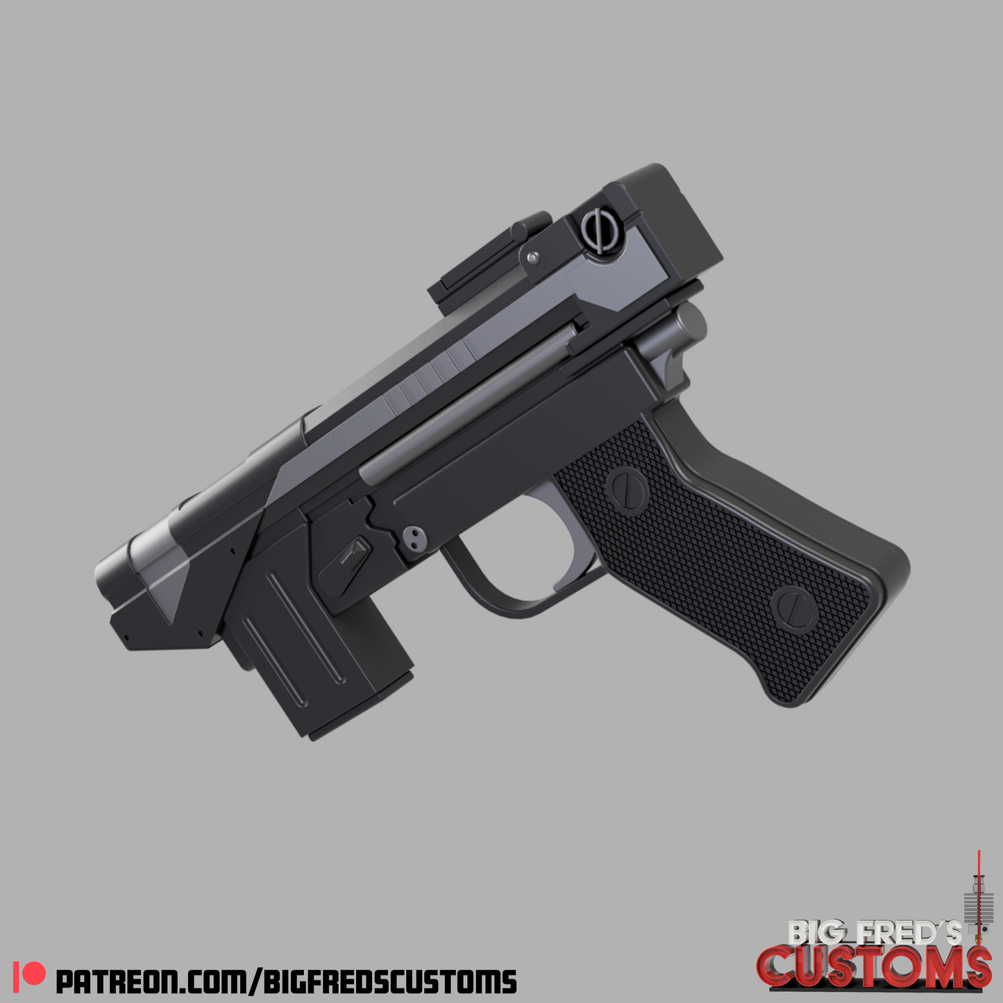Imperial Super Commando Blaster (Beskar Stormtrooper) Stl (Download)