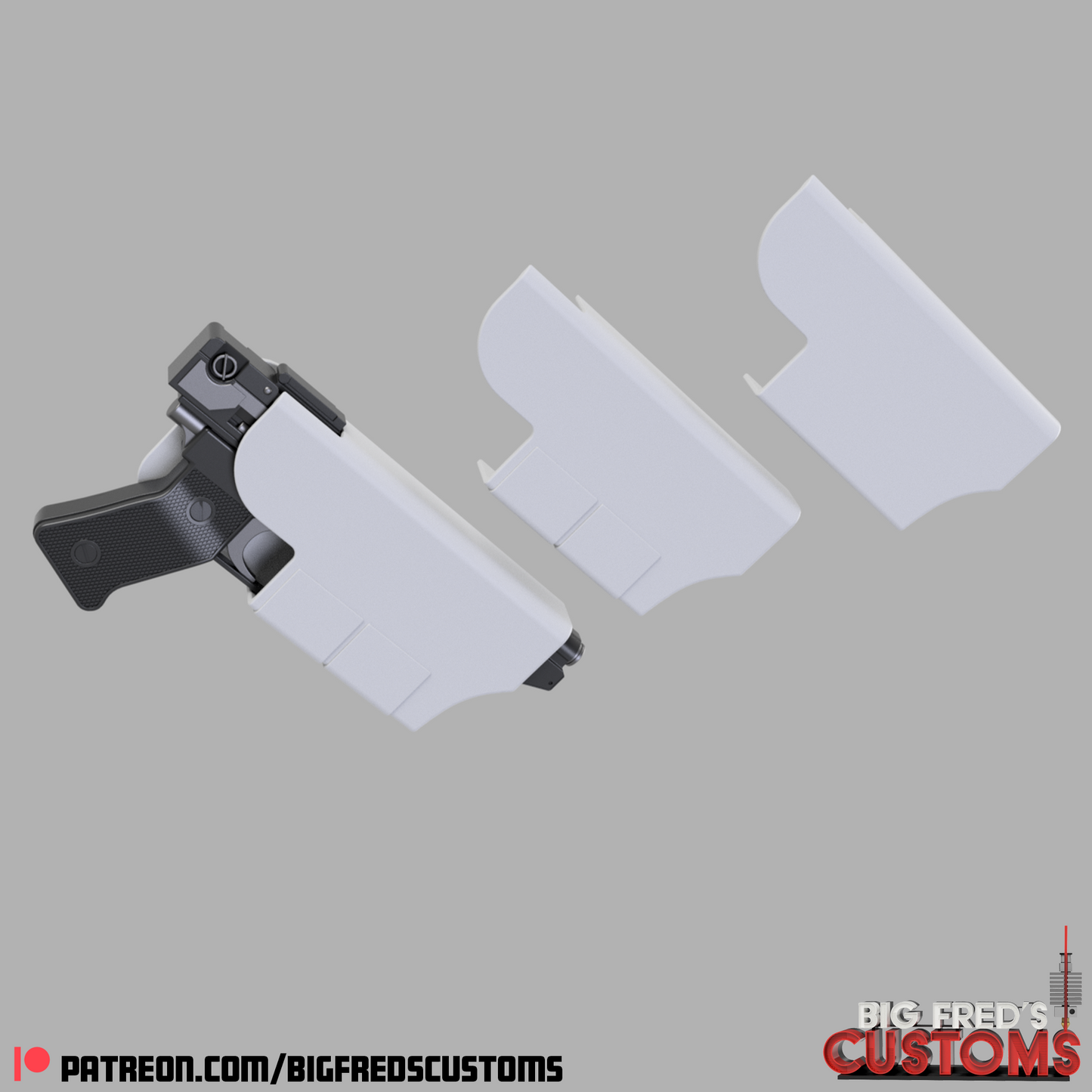 Imperial Super Commando Blaster (Beskar Stormtrooper) Stl (Download)
