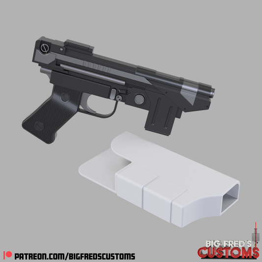 Imperial Super Commando Blaster (Beskar Stormtrooper) Stl (Download)