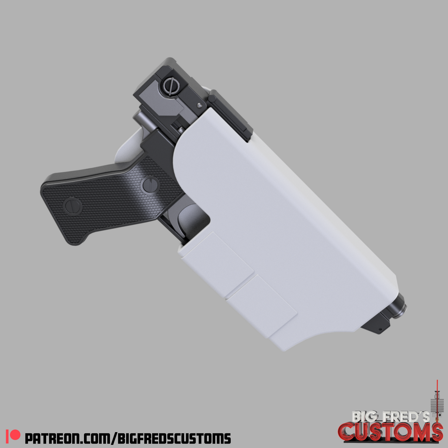 Imperial Super Commando Blaster (Beskar Stormtrooper) Stl (Download)