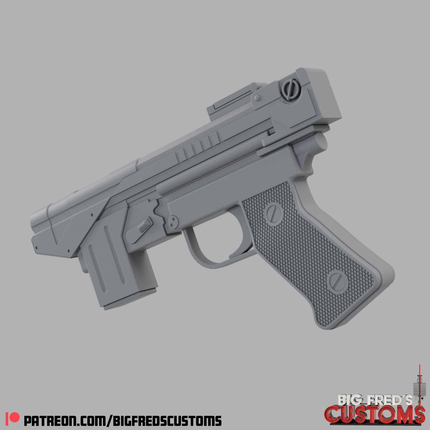 Imperial Super Commando Blaster (Beskar Stormtrooper) Stl (Download)