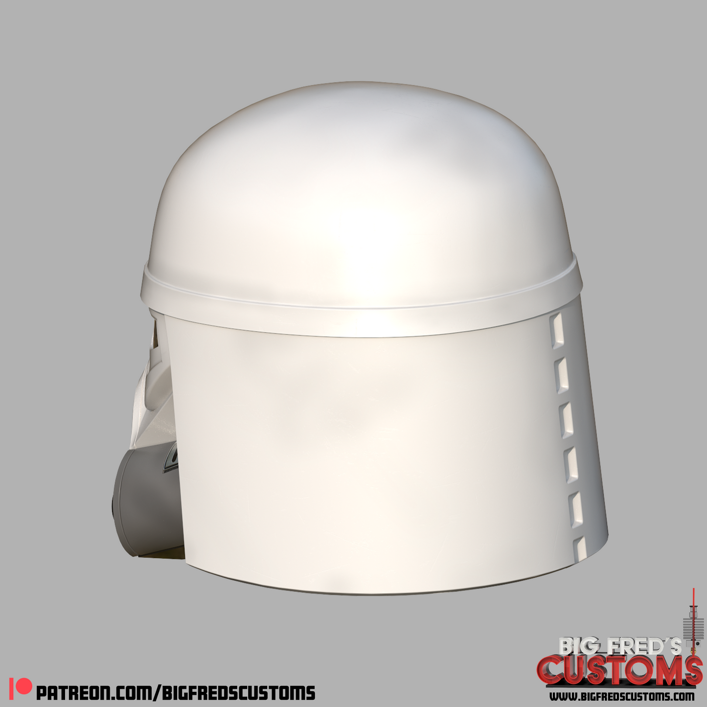Imperial Remnant Snow Trooper Helmet (The Mandalorian and Grogu) STL File (Download)