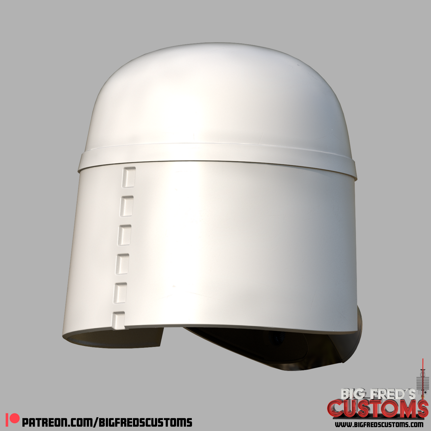 Imperial Remnant Snow Trooper Helmet (The Mandalorian and Grogu) STL File (Download)