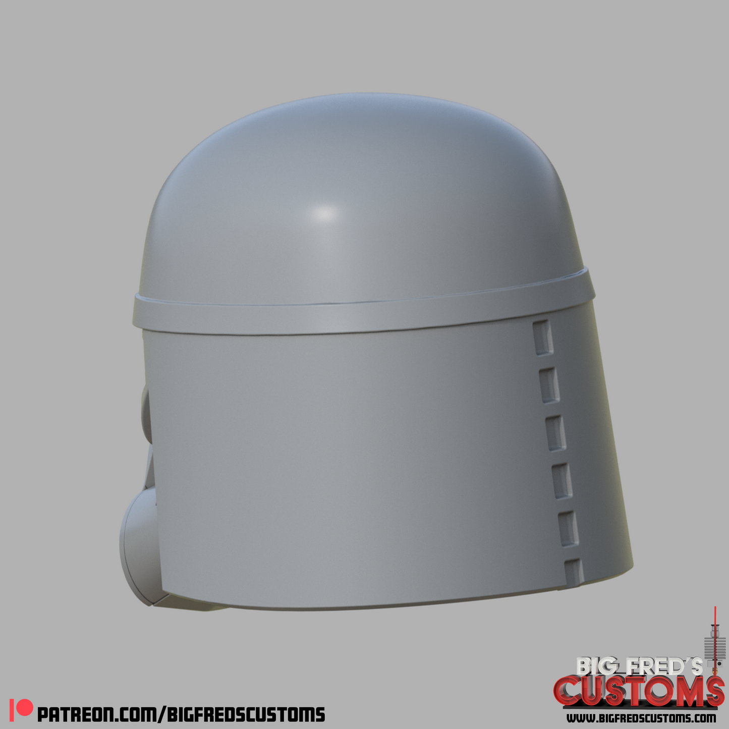 Imperial Remnant Snow Trooper Helmet (The Mandalorian and Grogu) STL File (Download)
