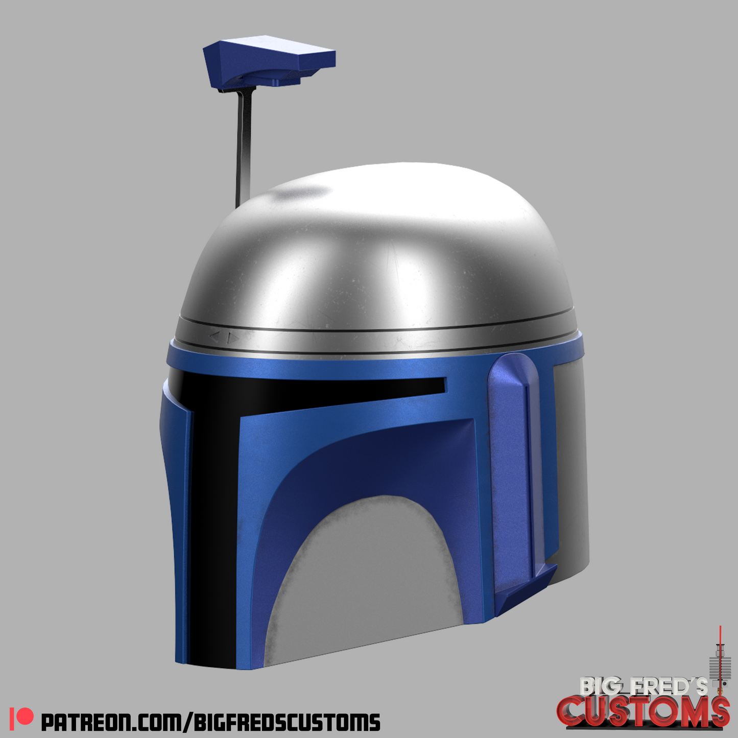 Jango Fett Helmet (Attack of the Clones) STL File (Download)