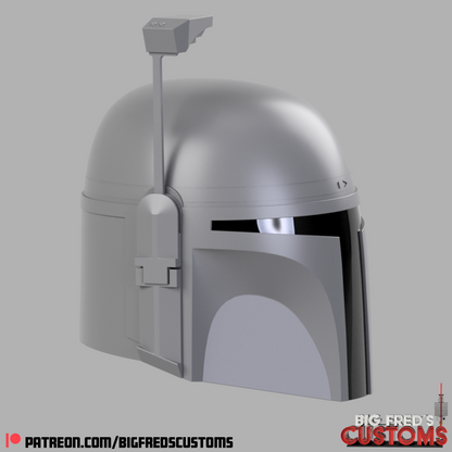Jango Fett Helmet (Attack of the Clones) STL File (Download)