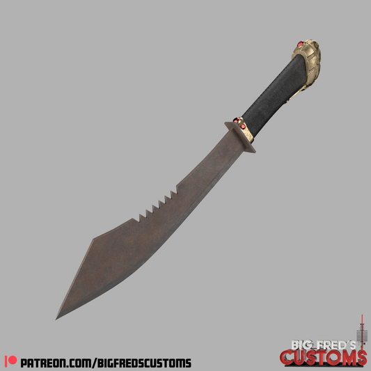 Jod's Pirate Knife (Skeleton Crew) STL (Download)