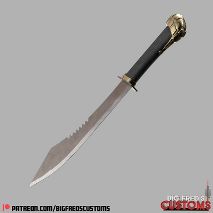 Jod's Pirate Knife (Skeleton Crew) STL (Download)