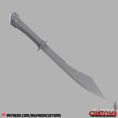 Jod's Pirate Knife (Skeleton Crew) STL (Download)