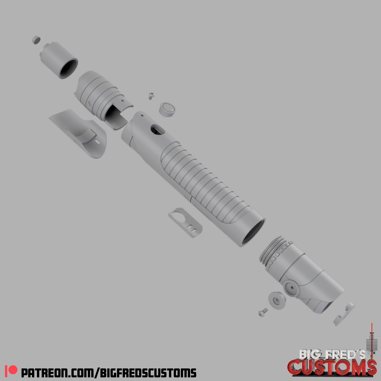 Jod's Lightsaber (Skeleton Crew) STL File (Download)