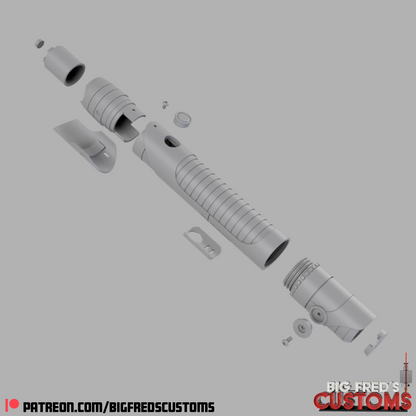 Jod's Lightsaber (Skeleton Crew) STL File (Download)