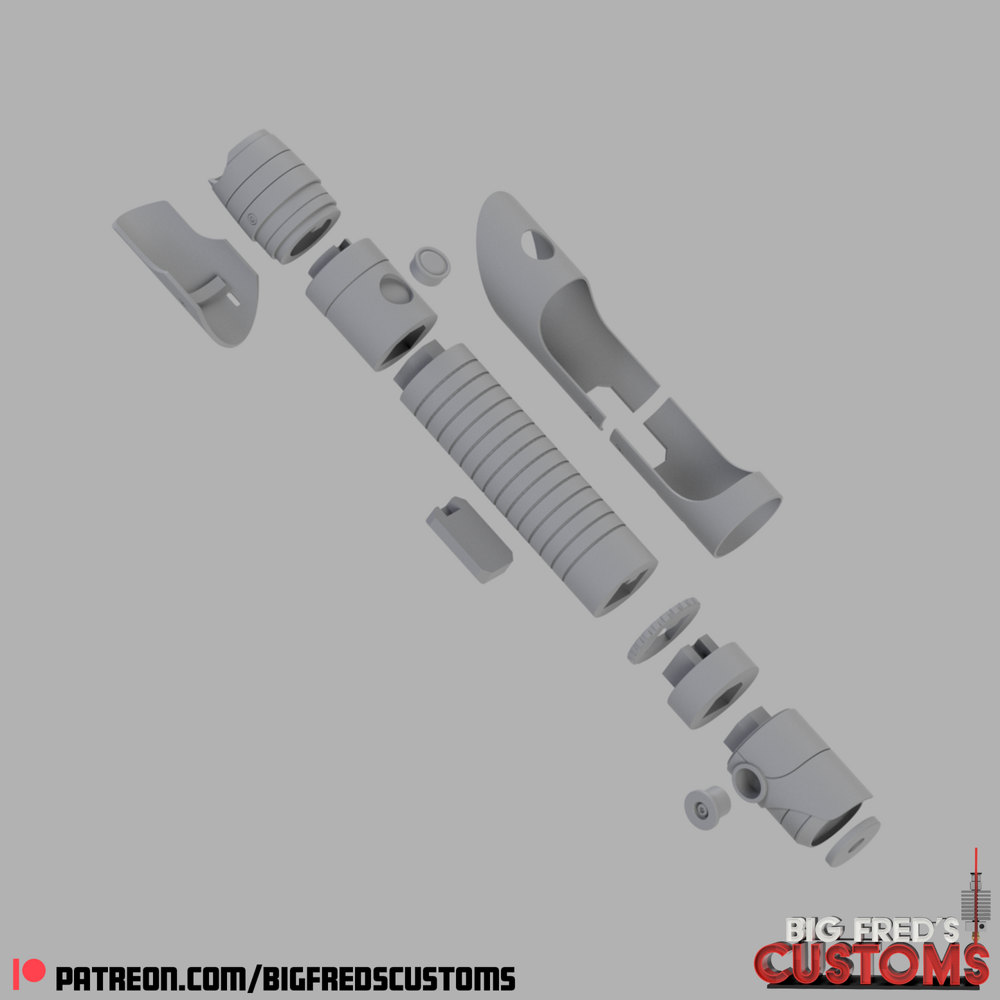 Jod's Lightsaber (Skeleton Crew) STL File (Download)