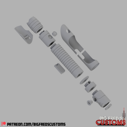Jod's Lightsaber (Skeleton Crew) STL File (Download)