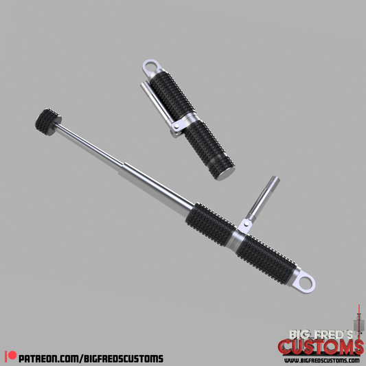 Jyn Erso Baton/Tonfa STL (Star Wars Rouge One) (Download)