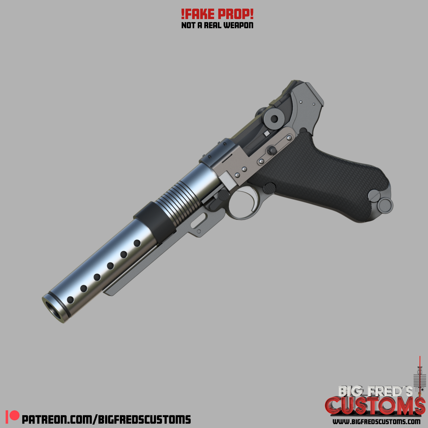 Jyn Erso A180 Blaster (Rogue One / Star Wars) STL (Download)