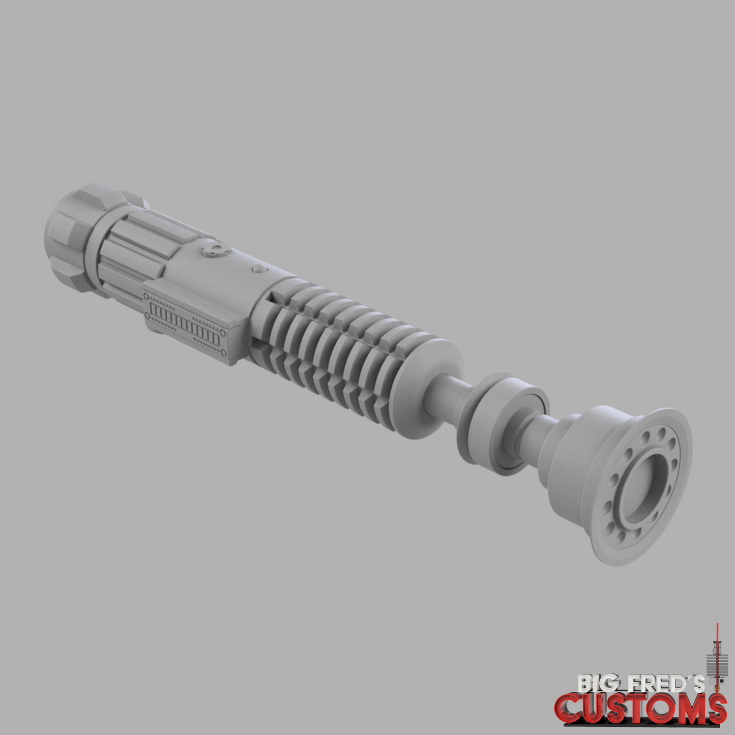 Obi-Wan Kenobi Lightsaber (Kenobi/ Revenge of the Sith) Stl (Download)