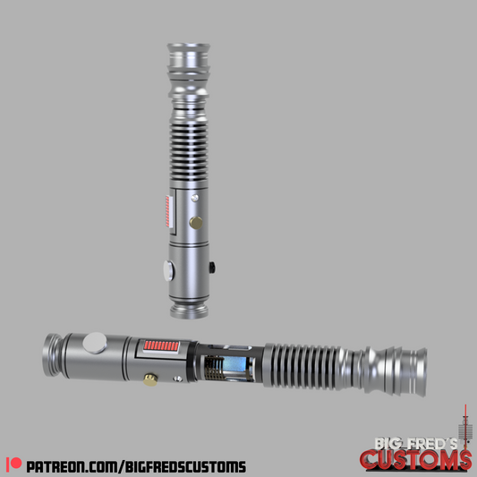 Ki Adi Mundi Lightsaber Hilt (Star Wars Ep.III) Stl (Download)