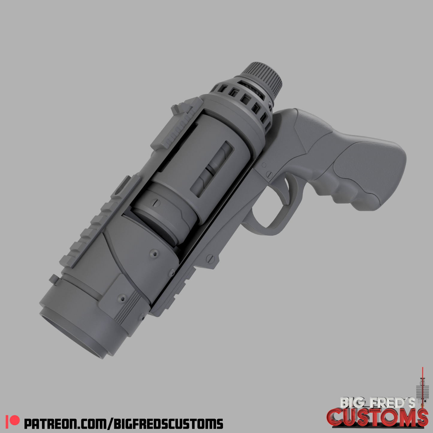The Batman sticky bomb launcher with belt canister STL (Download) Files