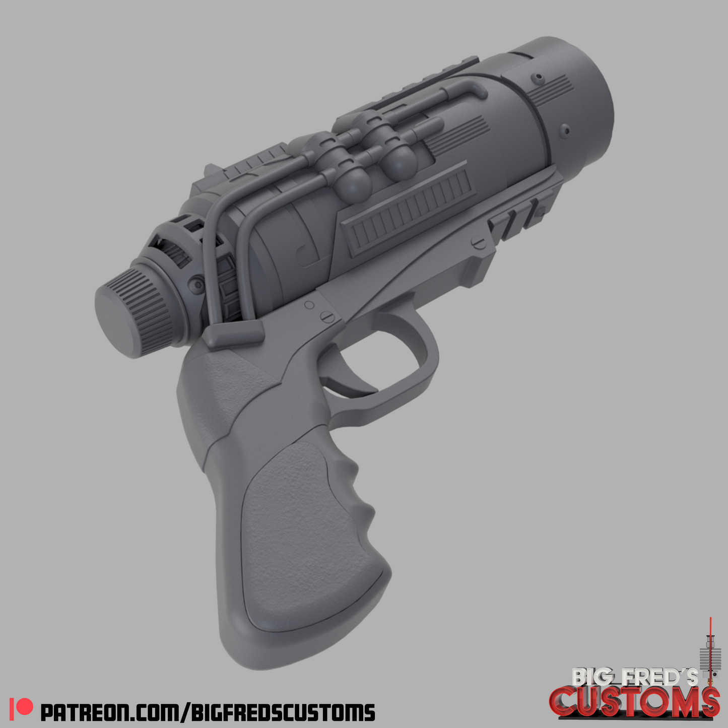 The Batman sticky bomb launcher with belt canister STL (Download) Files