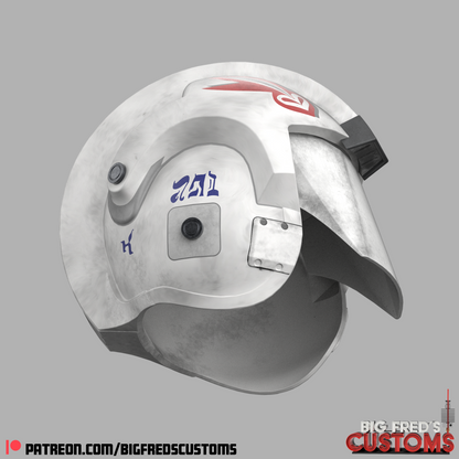 Luke Skywalker Training Helmet (A New Hope Blast Shield Helmet) Stl (D – Big Fred's Customs