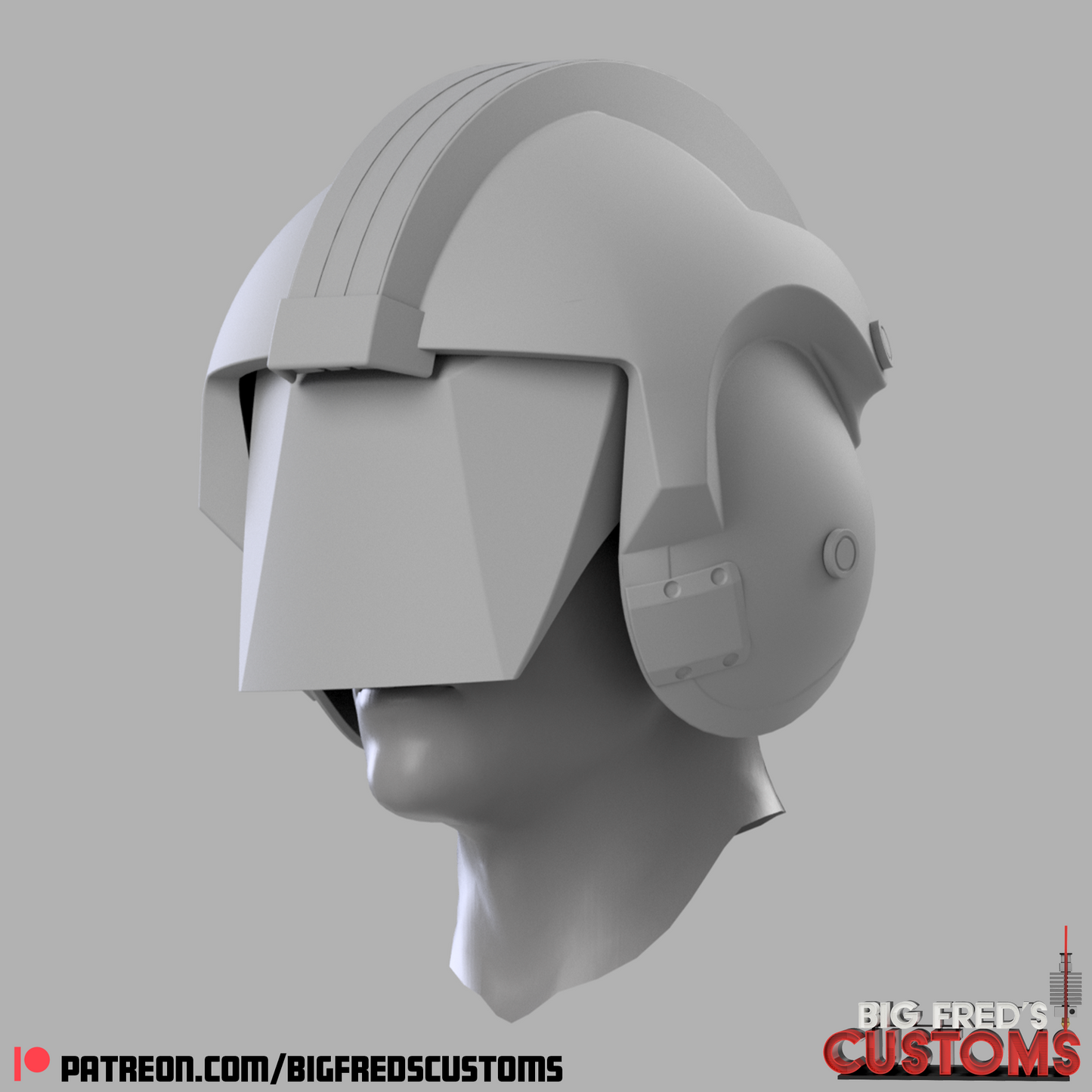 Luke Skywalker Training Helmet (A New Hope Blast Shield Helmet) Stl (Download)