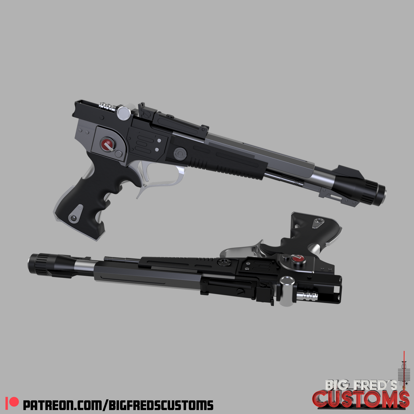 The Mandalorian's New Blasters/ Imperial Commando Blaster (the Mandalorian) STL (Download)