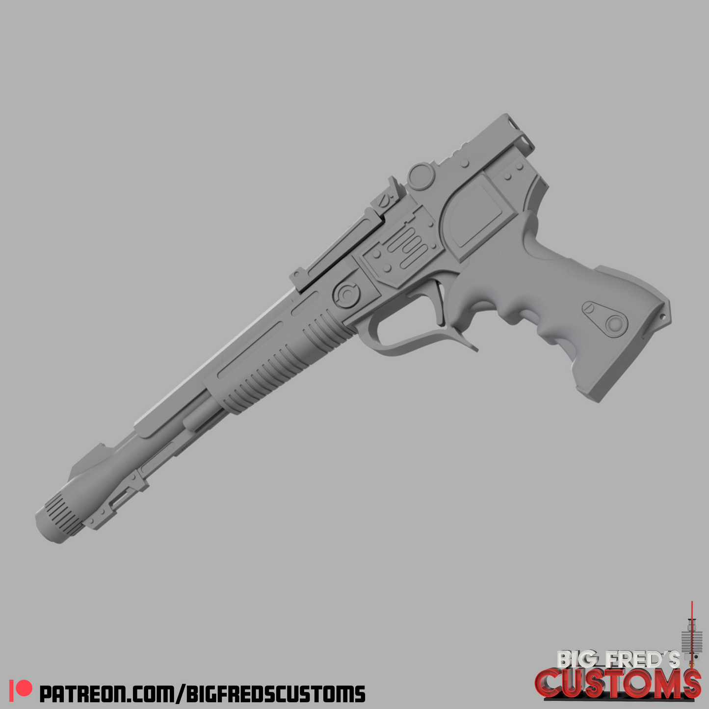 The Mandalorian's New Blasters/ Imperial Commando Blaster (the Mandalorian) STL (Download)
