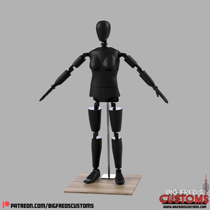 Fred / Freda The Mannequin Stl (Download)
