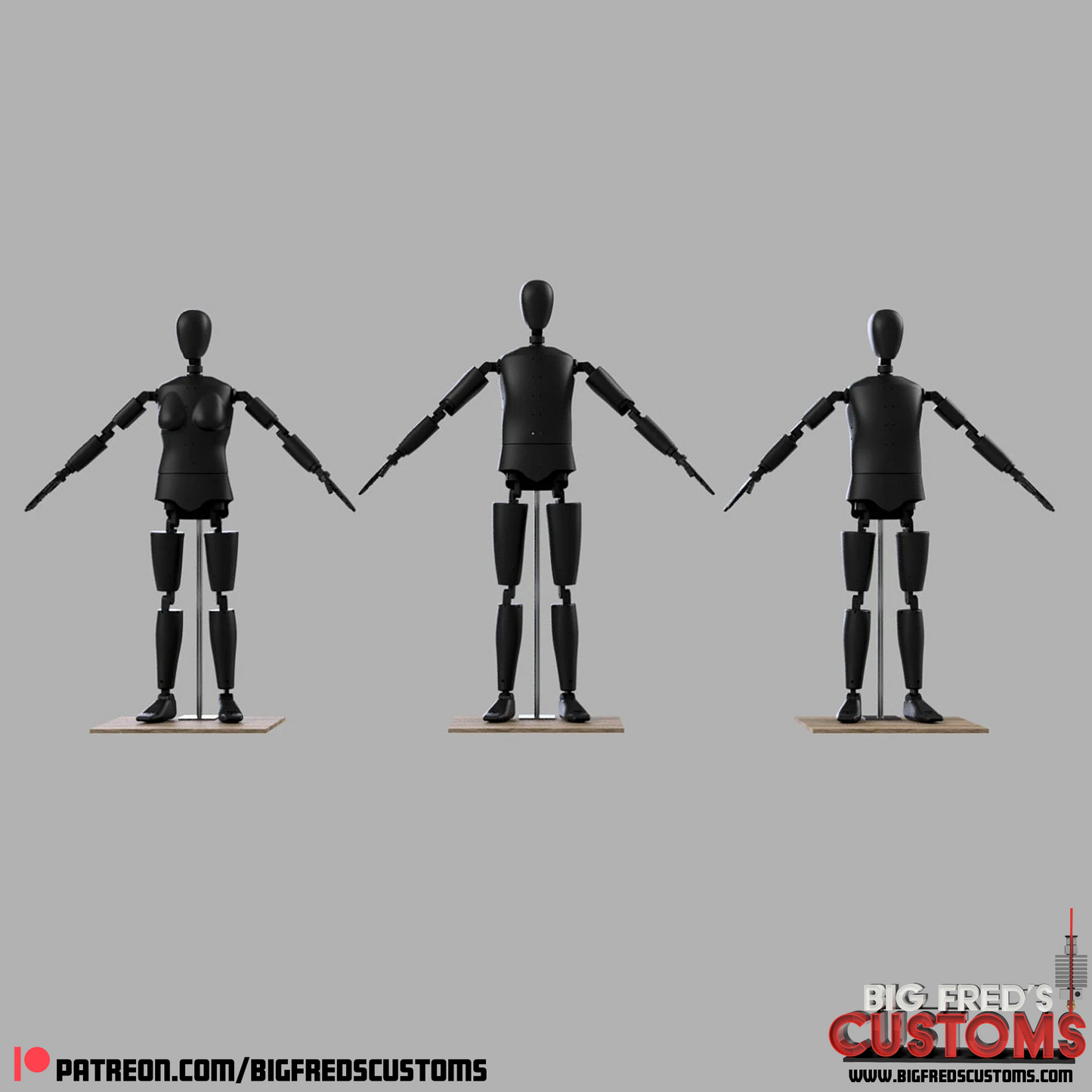 Fred / Freda The Mannequin Stl (Download)